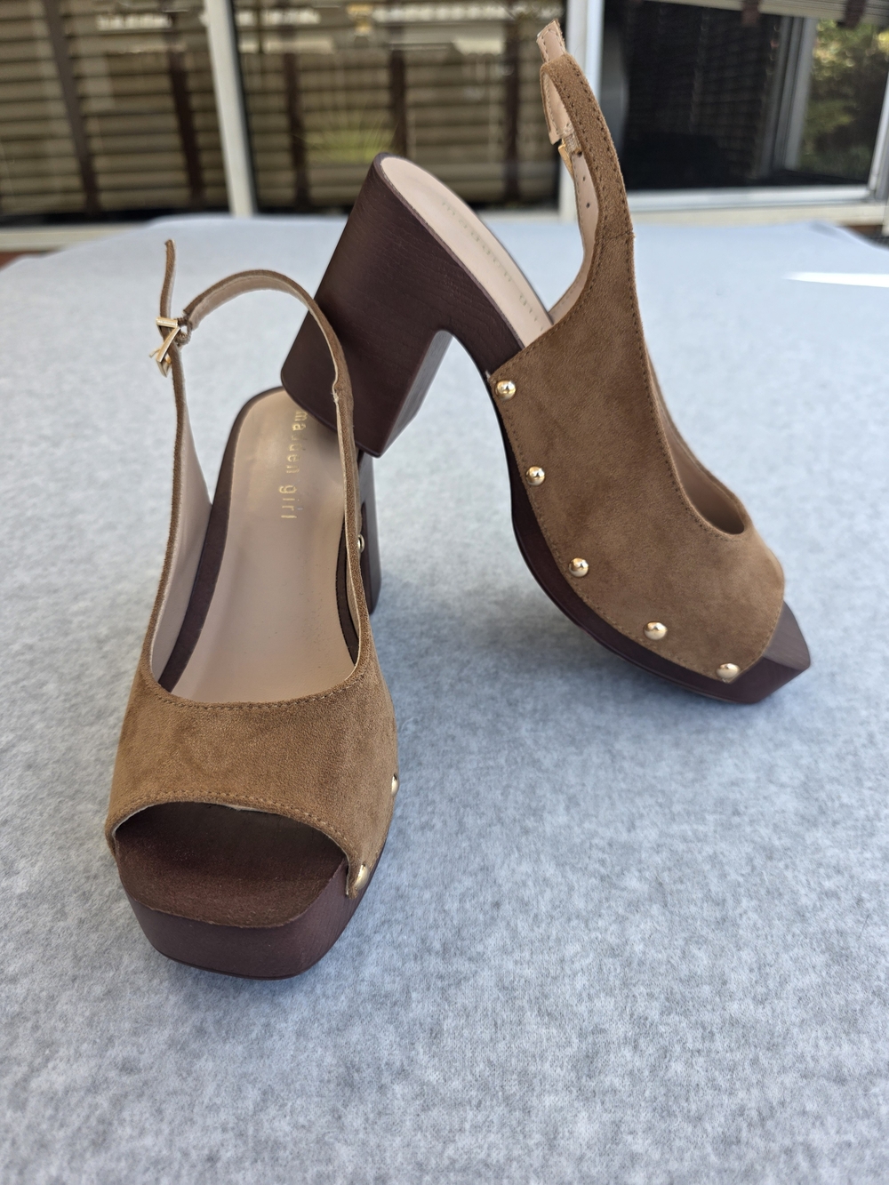 Madden Girl Xanadu Platform Sandals Open-toe Desig Size 6.5
